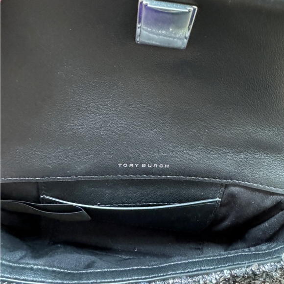 NWOT Tory Burch Tweed Mini Flap Kira Bag - Picture 6 of 6